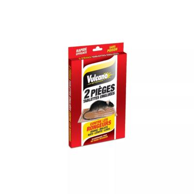TABLETTES ENGLUÉES ANTI RATS ET SOURIS VULCANO